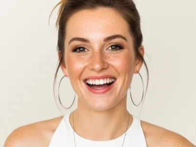 smile make over by dr Afagh — before